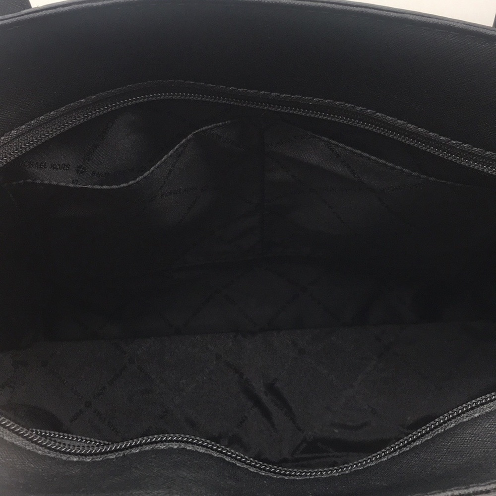 MICHAEL KORS MD TZ TOTE NAT/BLACK 38S9CTVT… - Picture 12 of 14